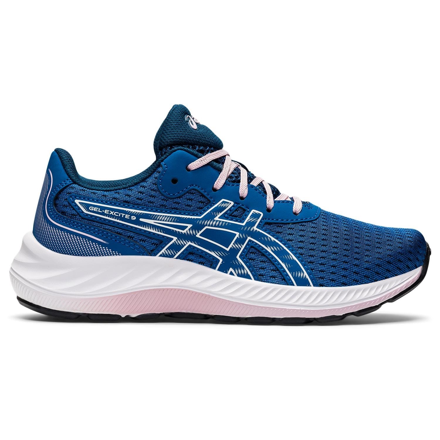 Asics Gel Excite 9 GS - Kids Running Shoes - Lake Drive/Barely Rose ...