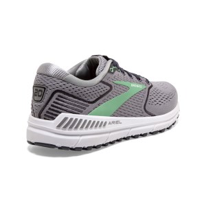 Brooks Ariel 20 - Womens Running Shoes - Alloy/Blackened Pearl/Green
