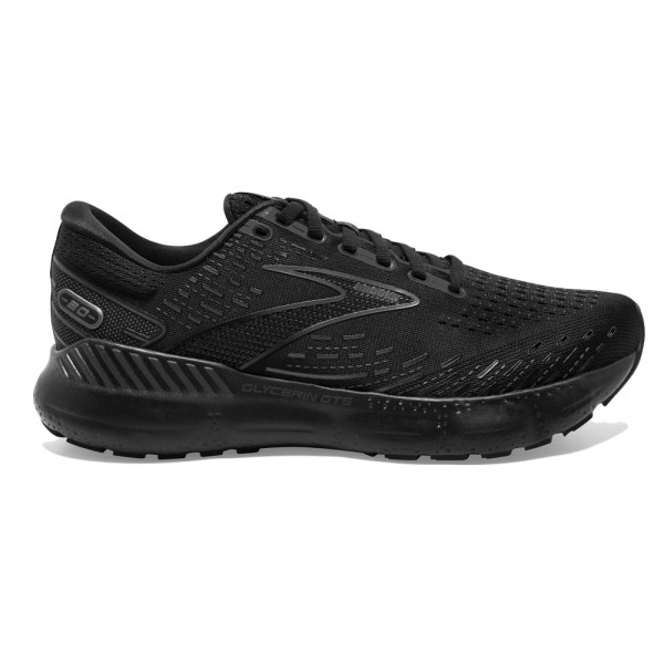 Brooks Glycerin GTS 20 - Womens Running Shoes - Double Black/Ebony ...