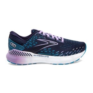 Brooks Glycerin GTS 20 - Womens Running Shoes - Peacoat/Ocean/Pastel Lilac