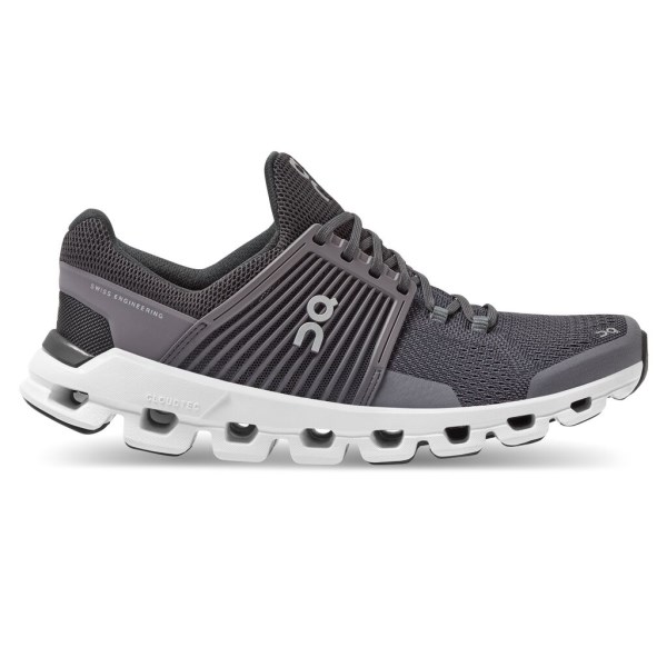 On Cloudswift Classic - Womens Running Shoes - Shark/Shadow