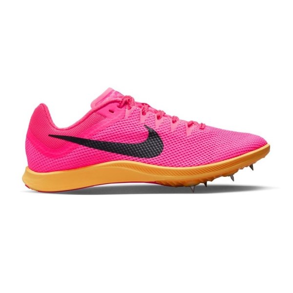 Nike Zoom Rival Distance - Unisex Track Running Spikes - Hyper Pink/Black/Laser Orange