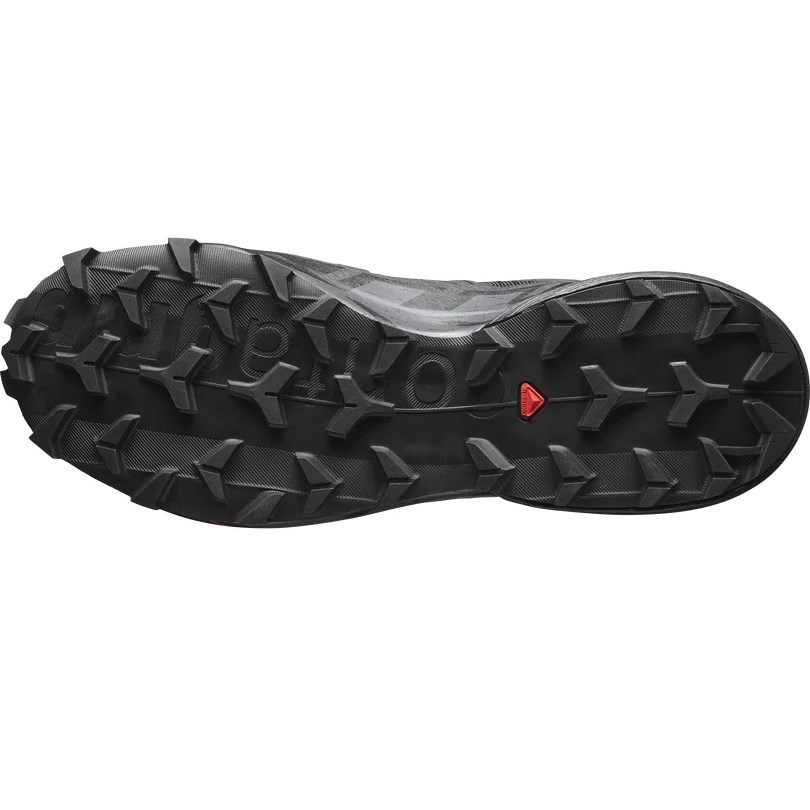 Salomon Speedcross 6 - Mens Trail Running Shoes - Black/Black/Phantom ...