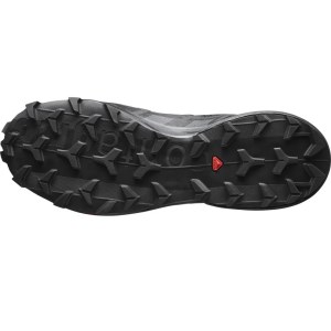 Salomon Speedcross 6 - Mens Trail Running Shoes - Black/Black/Phantom