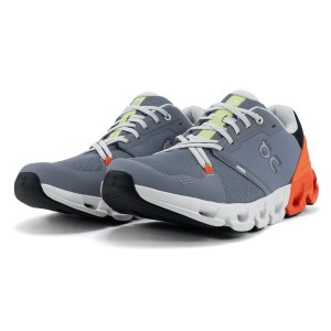 On Cloudflyer 4 - Mens Running Shoes - Fossil/Flame