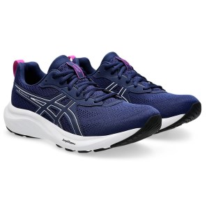 Asics Contend 9 - Womens Running Shoes - Blue Expanse/Pale Pink