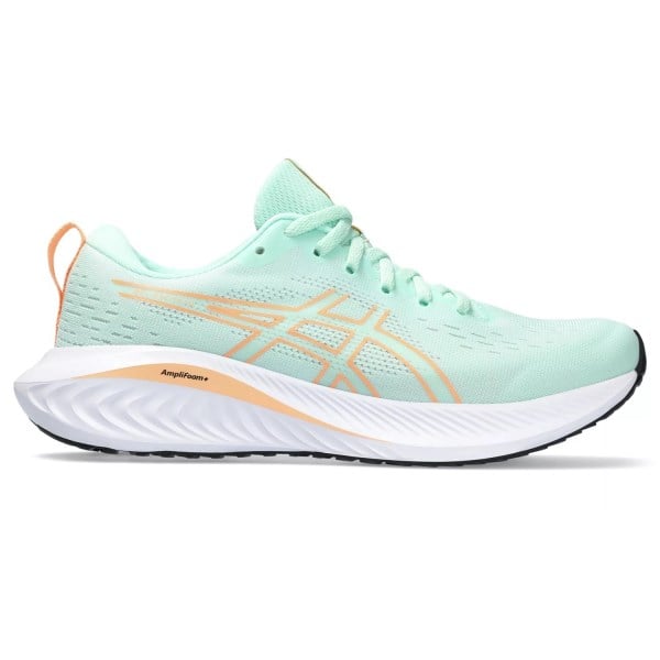 Asics Gel Excite 10 - Womens Running Shoes - Mint Tint/Bright Orange ...
