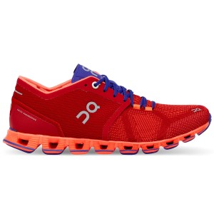 On Cloud X Classic - Womens Running Shoes - Red/Flash