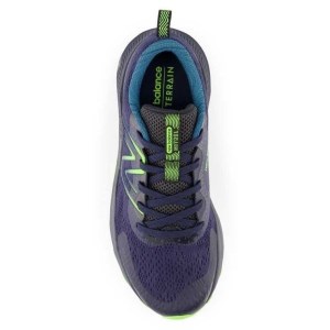 New Balance DynaSoft Nitrel Trail v5 Lace - Kids Trail Running Shoes - Natural Indigo/Eclipse/Pixel