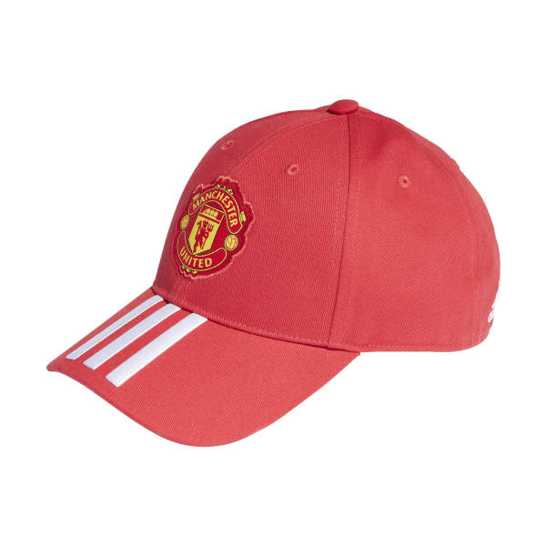 Adidas Manchester United Mens Baseball Cap - Real Red/White