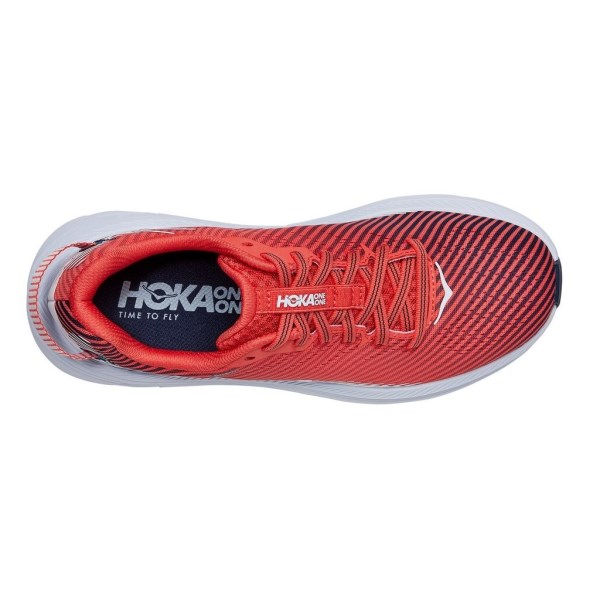 Hoka Rincon 2 - Womens Running Shoes - Hot Coral/White