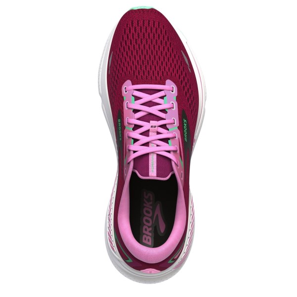 Brooks Adrenaline GTS 23 - Womens Running Shoes - Pink/Fuchsia/Black