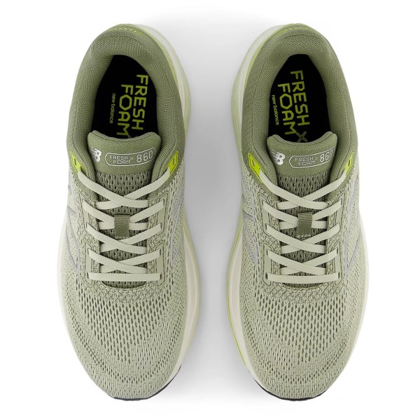 New Balance Fresh Foam X 860v14 - Mens Running Shoes - Olivine/Silver Metallic/Dark Olivine