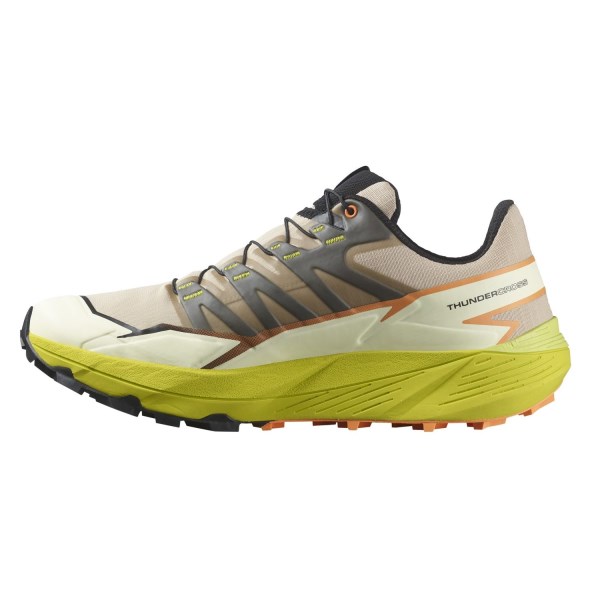 Salomon ThunderCross - Mens Trail Running Shoes - Safari/Sulphur/Black