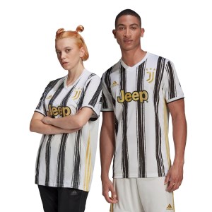 Adidas Juventus 2020/21 Home Soccer Jersey - White/Black