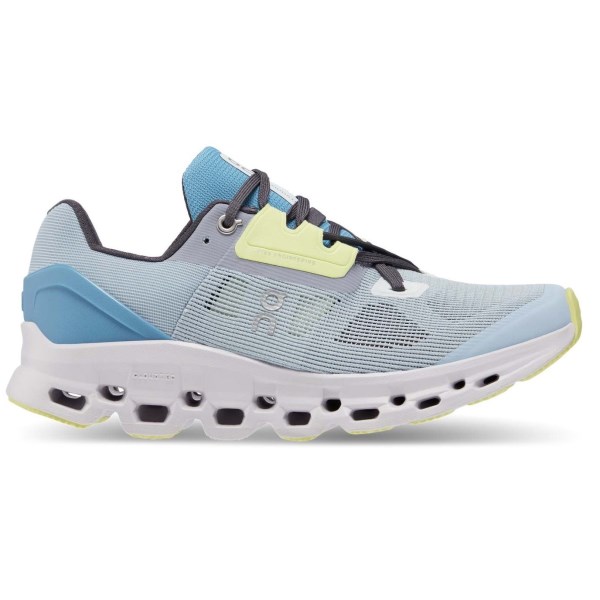 On Cloudstratus 2 - Womens Running Shoes - Chambray/Lavender