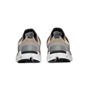 On Cloudswift Classic - Mens Running Shoes - Sand/Grey
