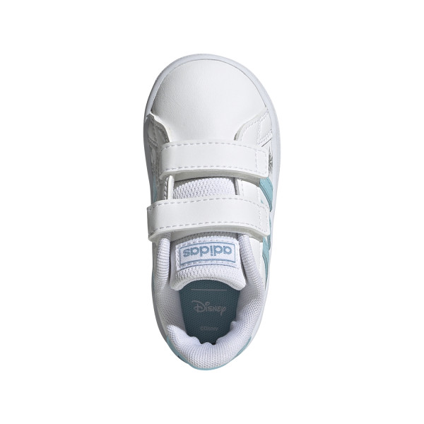 Adidas Disney Frozen Grand Court -Toddler Sneakers - Hazy Sky/Hazy Blue