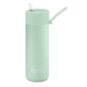 Frank Green Ceramic Reusable Straw Lid Water Bottle - 595ml