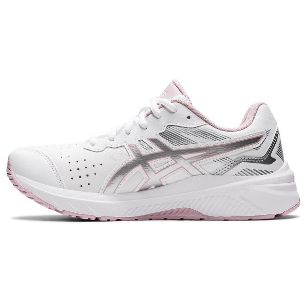Asics GT-1000 LE 2 - Womens Cross Training Shoes - White/Pure Silver/Pink