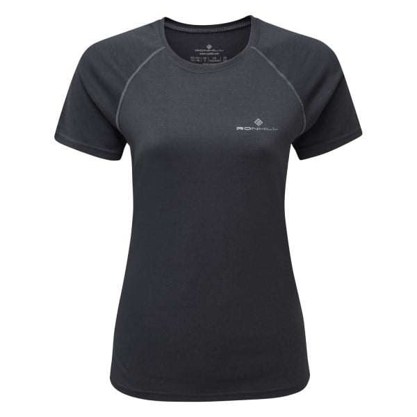 Ronhill Core Womens Short Sleeve Running T-Shirt - Charcoal Marl