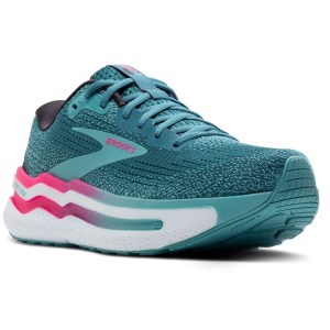 Brooks Ghost Max 2 - Womens Running Shoes - Storm Blue/Pink/Aqua