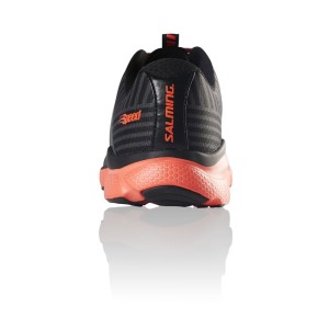 Salming Speed 8 - Mens Running Shoes - Forged Iron/New Orange