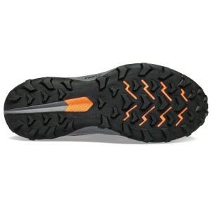 Saucony Peregrine 13 GTX - Mens Trail Running Shoes - Gravel/Black