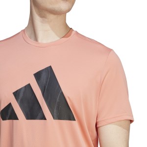 Adidas Brand Love Mens Running T-Shirt - Wonder Clay