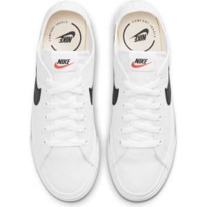 Nike Court Legacy Canvas - Mens Sneakers - White/Black