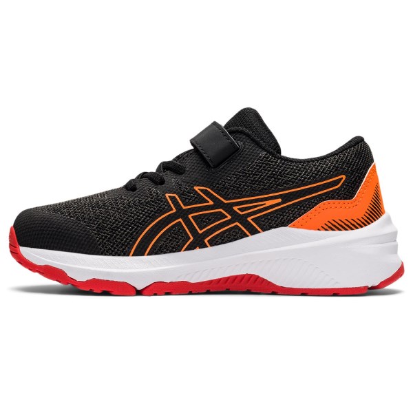 Asics GT-1000 11 PS - Kids Running Shoes - Graphite Grey/Fiery Red