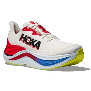Hoka Skyward X - Mens Running Shoes - Blanc De Blanc/Virtual Blue