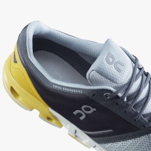 On Cloudflyer Classic - Mens Running Shoes - Grey/Lime