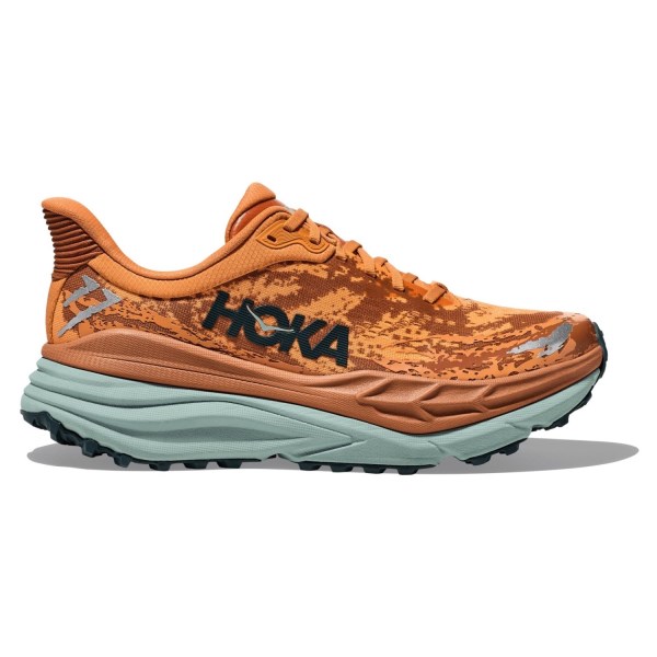 Hoka Stinson 7 - Mens Trail Running Shoes - Amber Haze/Amber