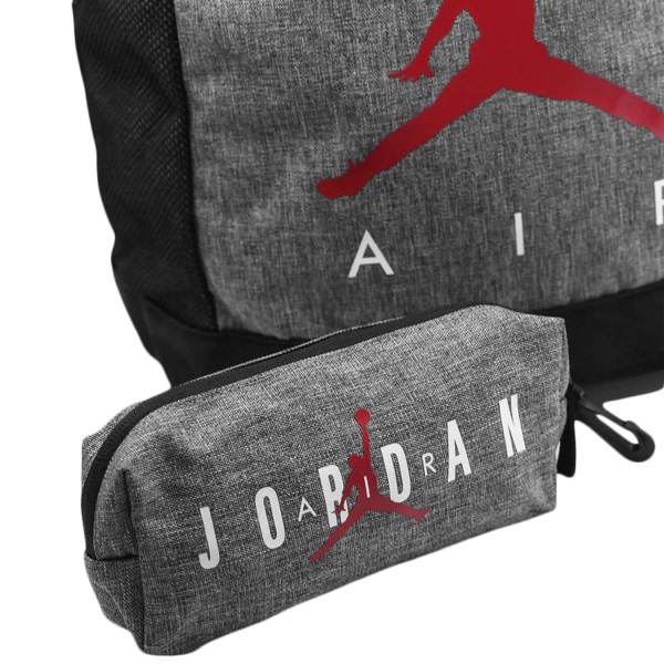 Jordan Air School Kids Backpack Bag - Grey