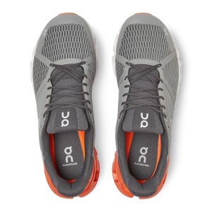 On Cloudflyer - Mens Running Shoes - Grey/Orange