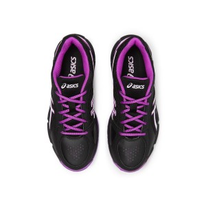 Asics Gel Netburner Super GS - Kids Netball Shoes - Black/White