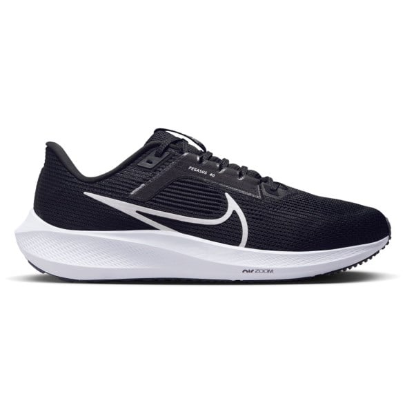 Nike Air Zoom Pegasus 40 - Mens Running Shoes - Black/White/Iron Grey ...
