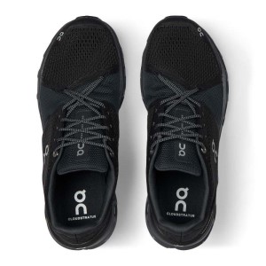 On Cloudstratus Classic - Mens Running Shoes - Black/Shadow