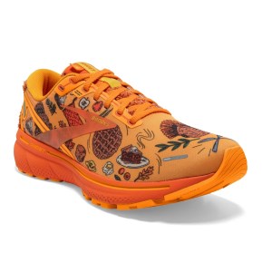 Brooks Ghost 14 - Womens Running Shoes - Citrus/Gold Flame/Orangeade