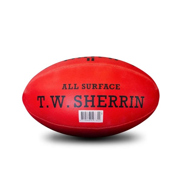 Sherrin Match II All Surface Football - Size 2 - Red
