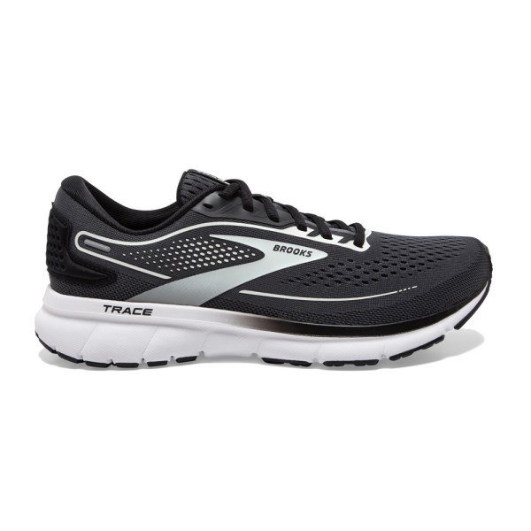 Brooks Trace 2 - Womens Running Shoes - Ebony/Black/White | Sportitude