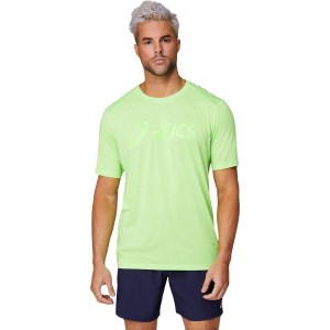 Asics Essential Triblend Mens Training T-Shirt - Green Gecko