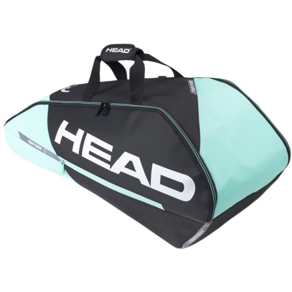 Head Tour Team 6R Pro Tennis Racquet Bag - Boom - Mint/Black