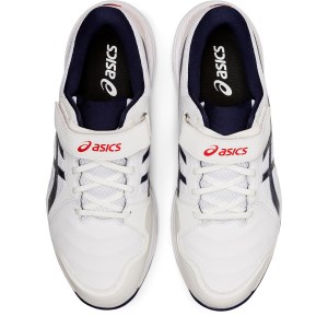 Asics Gel Speed Menace FF - Mens Cricket Shoes - White/Peacoat
