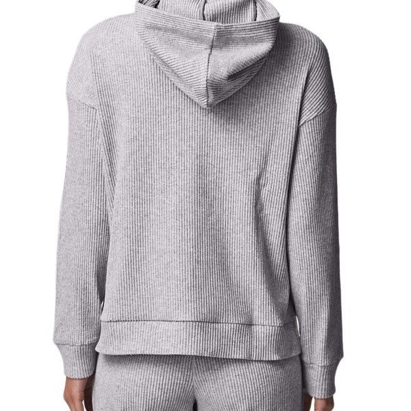 Running Bare Time Out Womens Hoodie - Silver/Mrl