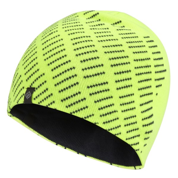 Ronhill Classic Running Beanie - Fluo Yellow/Charcoal