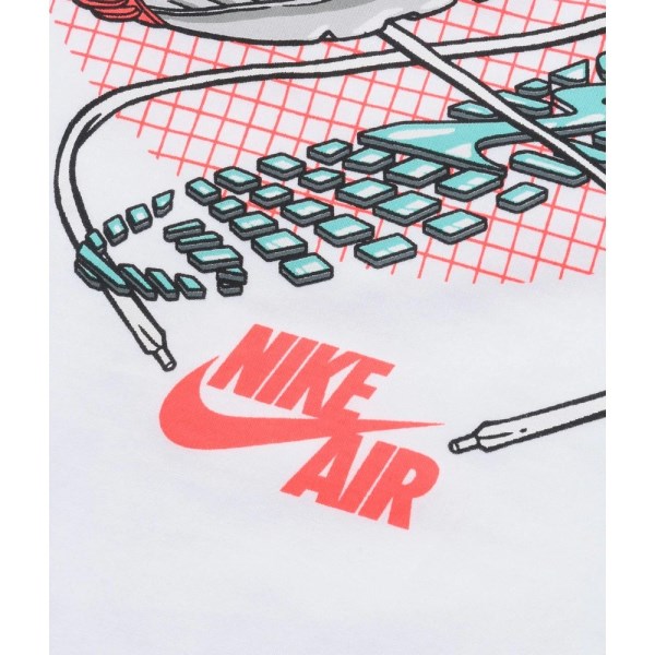 Nike Exploded Air Max Kids T-Shirt - White