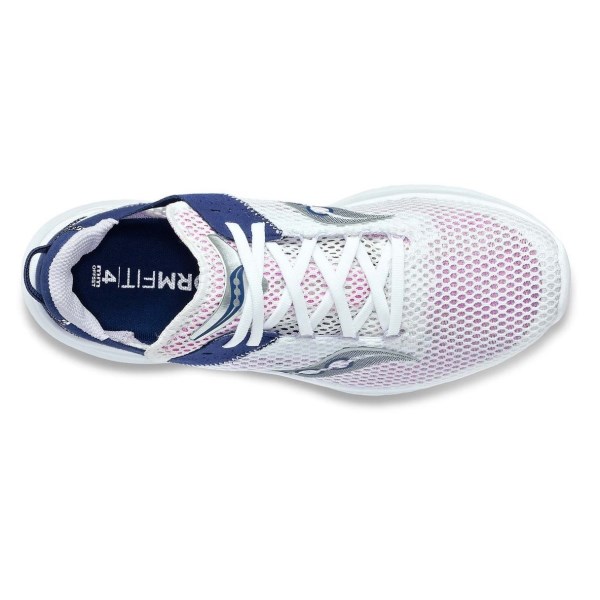 Saucony Kinvara 14 - Womens Running Shoes - White/Indigo