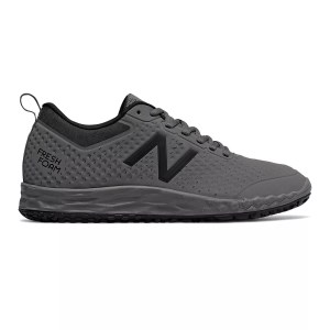 New Balance Slip Resistant Fresh Foam 806 - Mens Work Shoes - Grey/Black